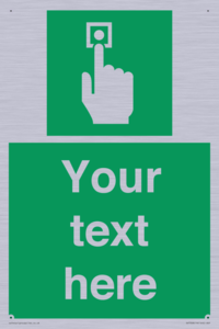 Custom Safe Condition Emergency call point